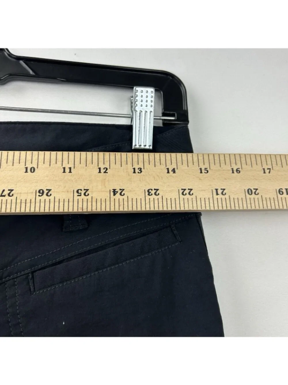 Athleta Heathered Low Rise Dipper Pant Women’s Size 2 Black Hiking Bootcut Leg - Picture 8 of 16